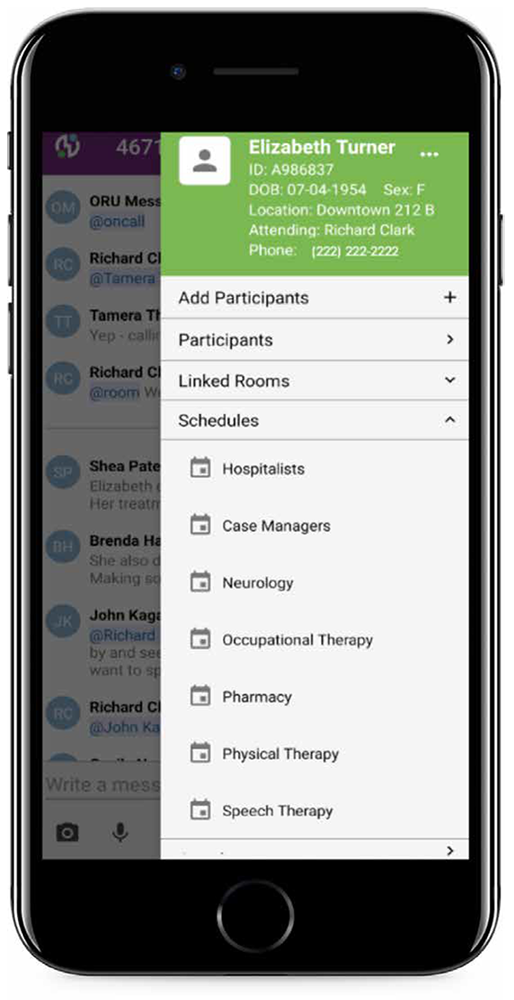 Empower Care Team Collaboration - screen shot